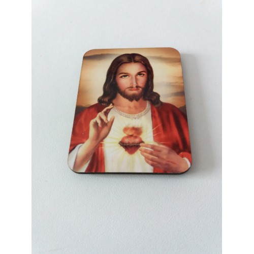 Magnet Inima lui Isus 6x4.5 cm